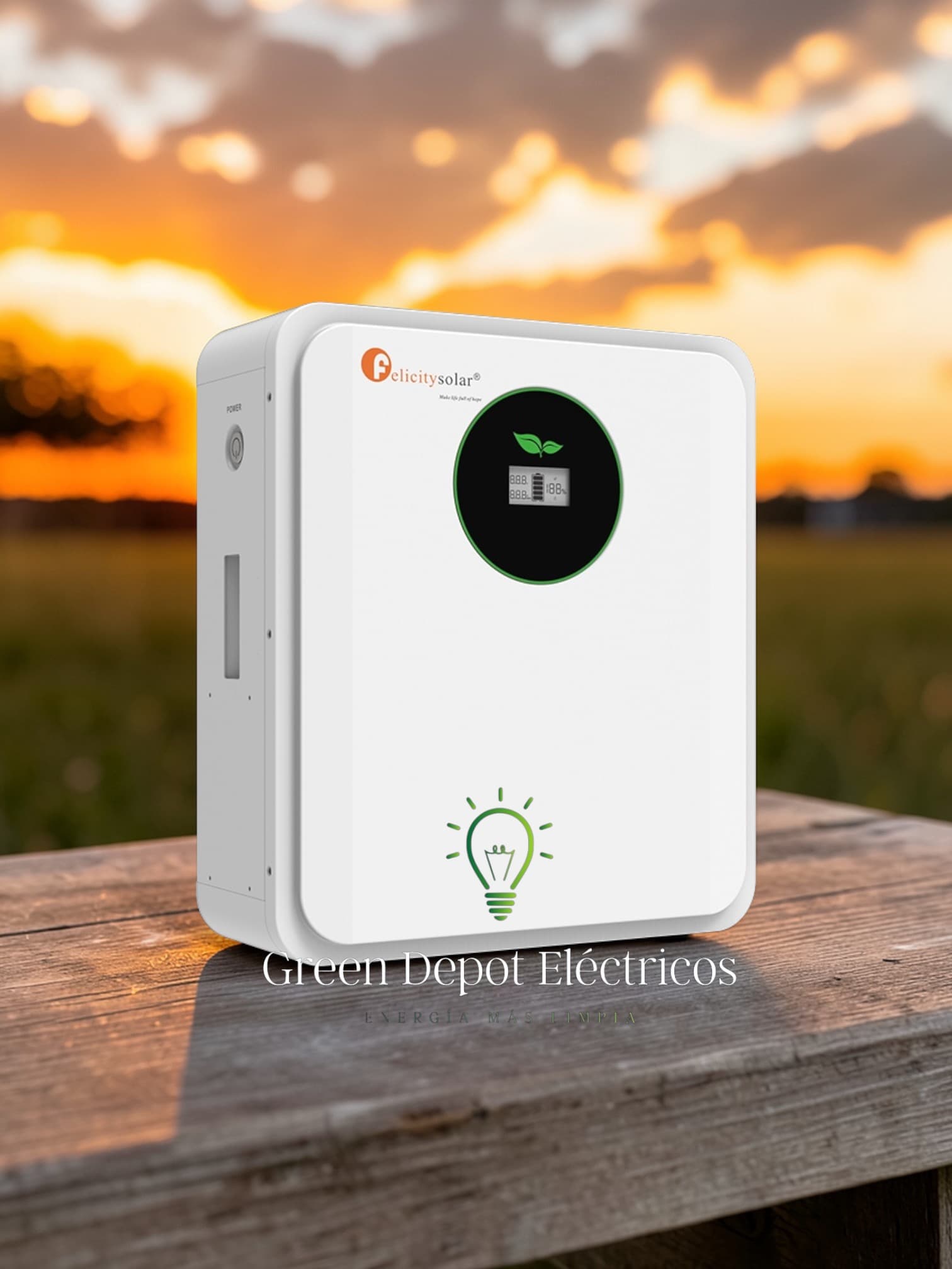 Batería LiFePO4 Felicity FLA24100-EU 2.56 KWH 25.6V | 7 Años De Garantía