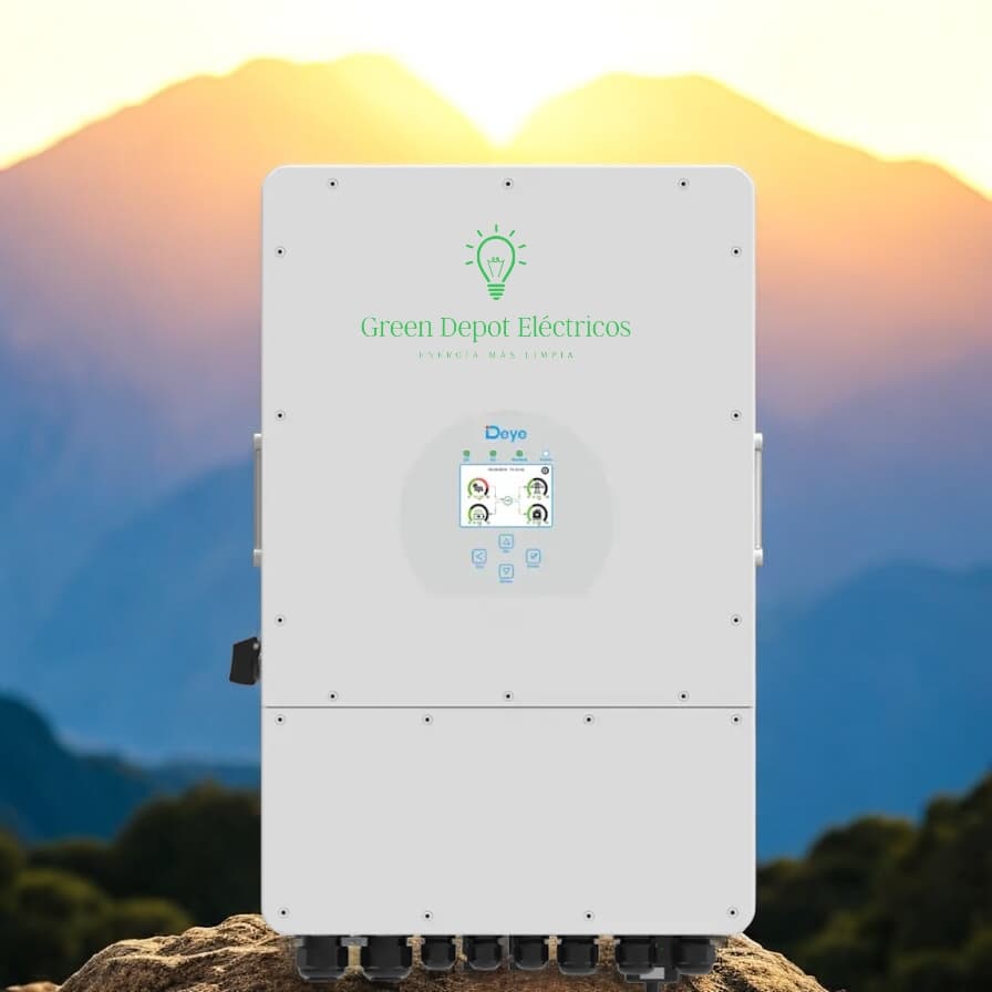 Inversor Híbrido Deye 12kW Split Phase (SUN-12K-SG02LP2-US-AM3-P) 250A de Carga