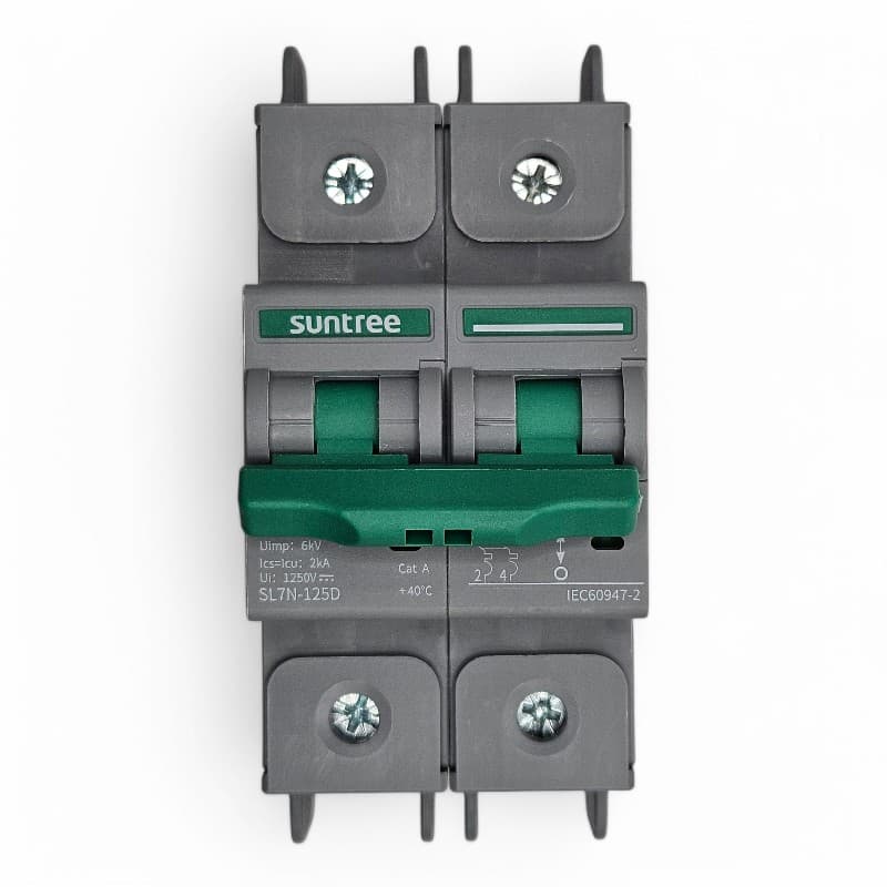 Breaker DC MCB 1P 125A 600VDC