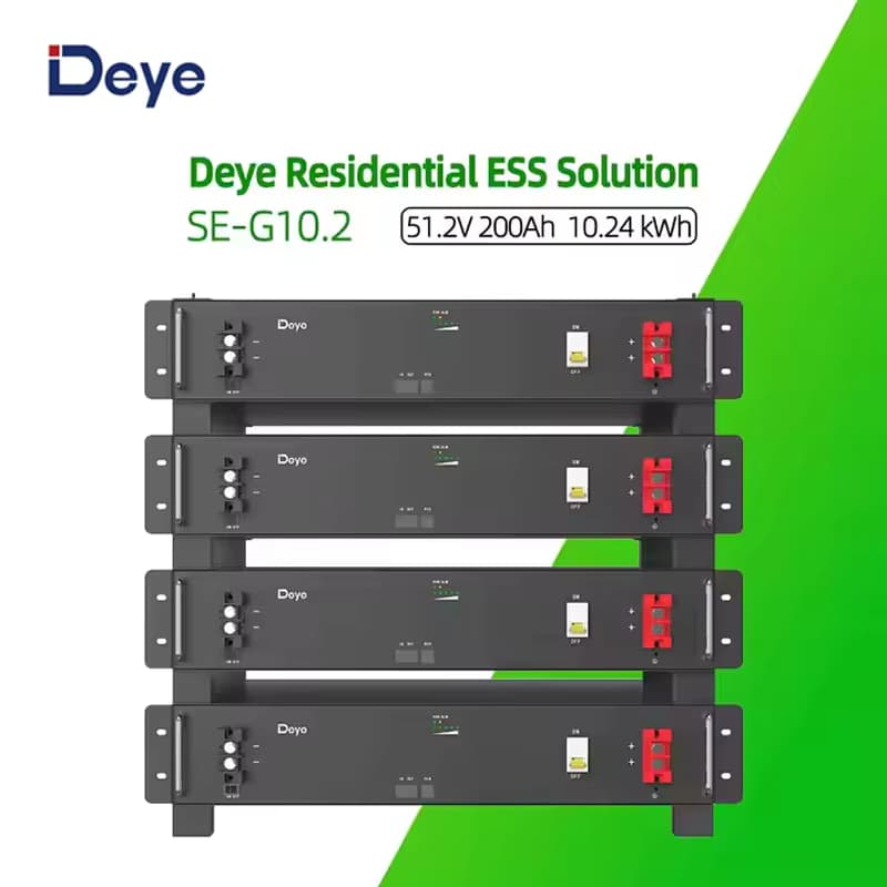 Batería de Litio Deye SE-G10.2 | 10.kWh 51.2V LiFePO4 | Serie Spring de Alta Capacidad y Máxima Seguridad