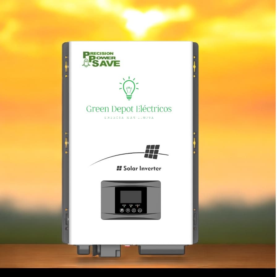 Inversor Solar Hibrido PPS 3kW 24V Off-Grid Salida 110/220V Onda Pura
