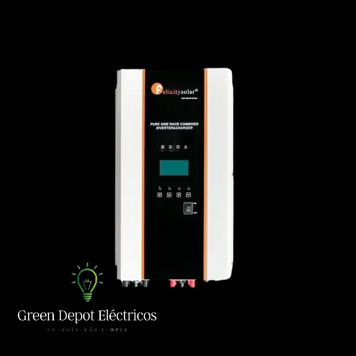 ⚡ Inversor Solar Felicity IVPA 3525 (3.5 kVA) 24V | MPPT 80A y Onda Pura ✨