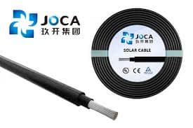 Cable Solar Joca Rollo 100 metro-PV H1Z2Z2-4mm-negro