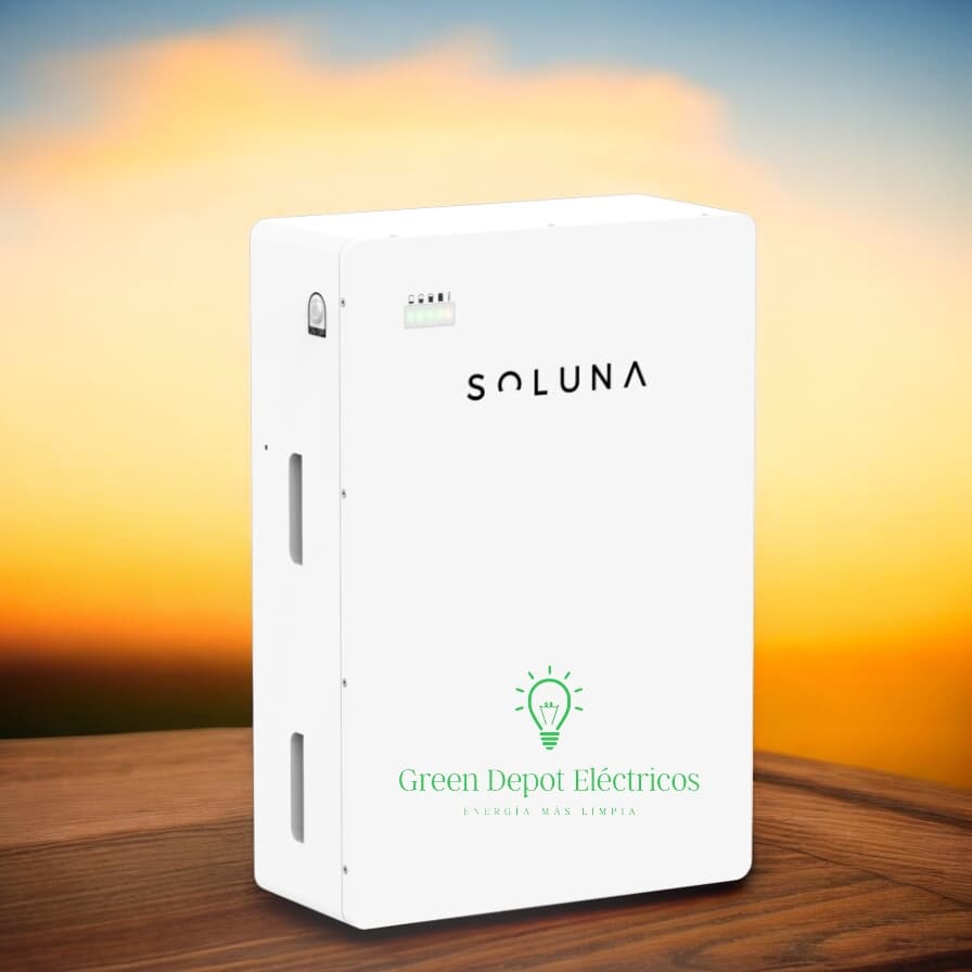 Batería de Litio Soluna 16 kWh 48vdc | LiFePO4, 48V LV/HV y 10 Años de Garantía 🛡️
