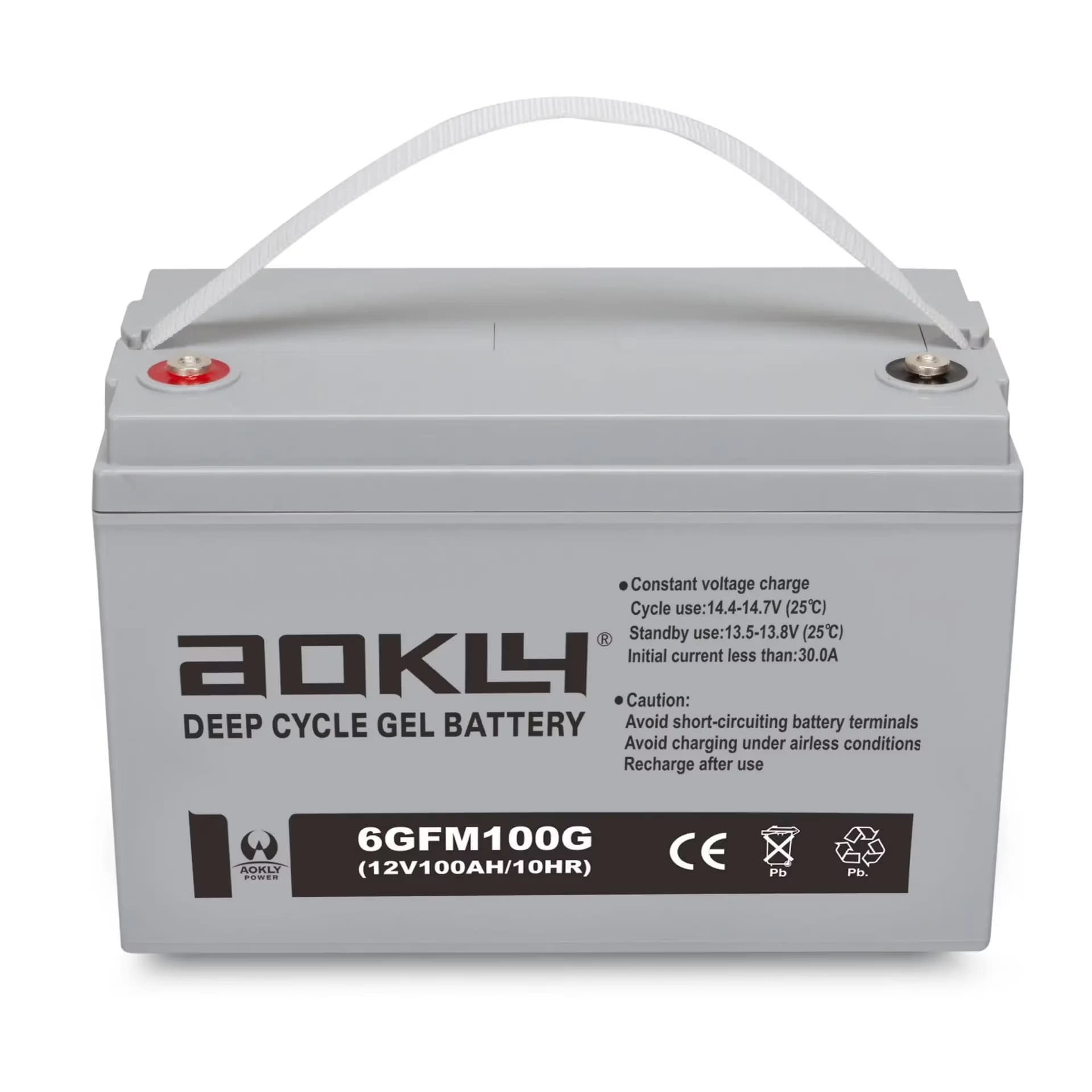 bateria de gel aokly 12/100Ah