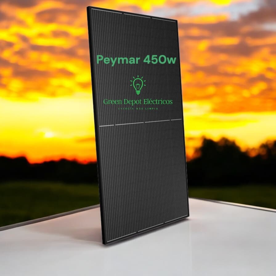 Panel Solar Peimar 450w-All Black -Eficiencia 23%