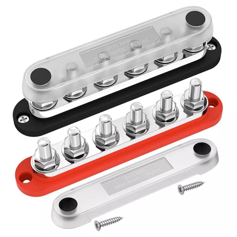 Busbar Baterias de Distribución DC Profesional | 250A - 600V