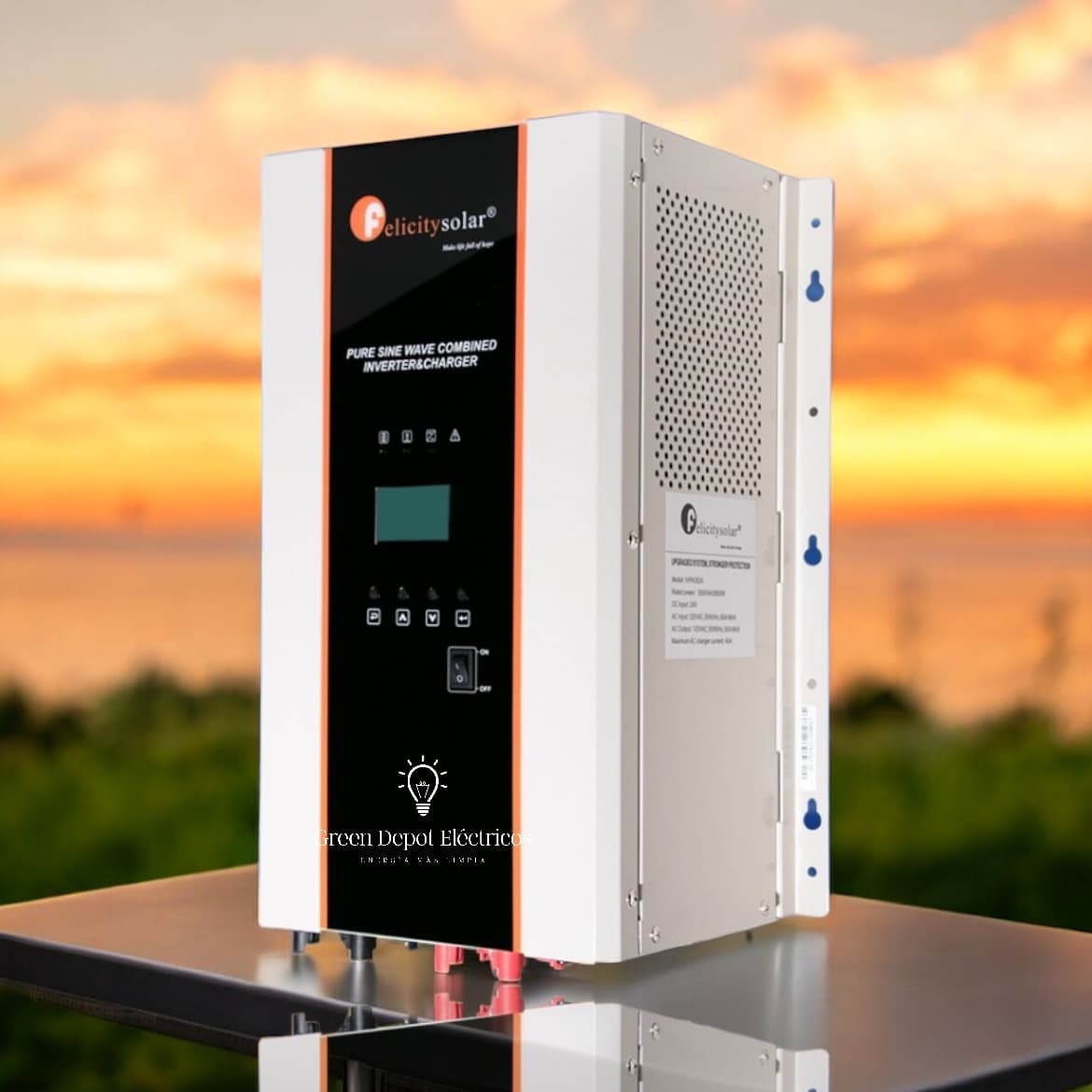 ⚡ Inversor Solar Felicity IVPA 5048 5kW 48V | Baja Frecuencia, MPPT y Paralelo ⚡