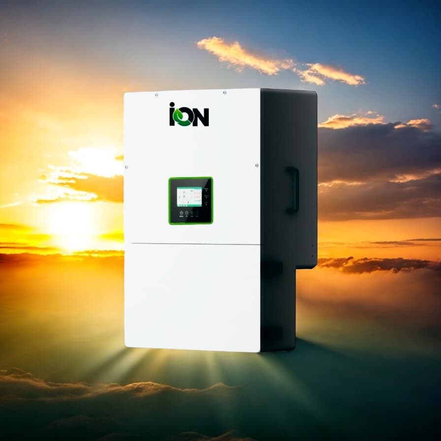 Inversor Híbrido ION 12kW con 3 MPPTs | Respaldo de Casa Completa (200A)